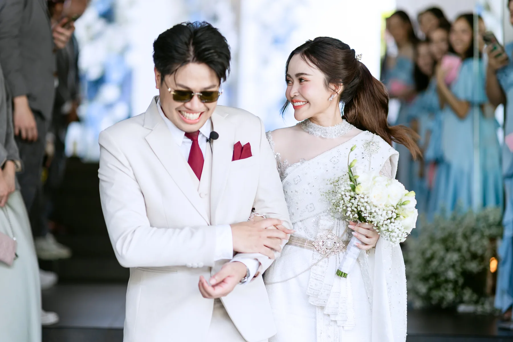ภาพอัลบั้มวันงานแต่ง Aon และ Bank รูปที่ 9