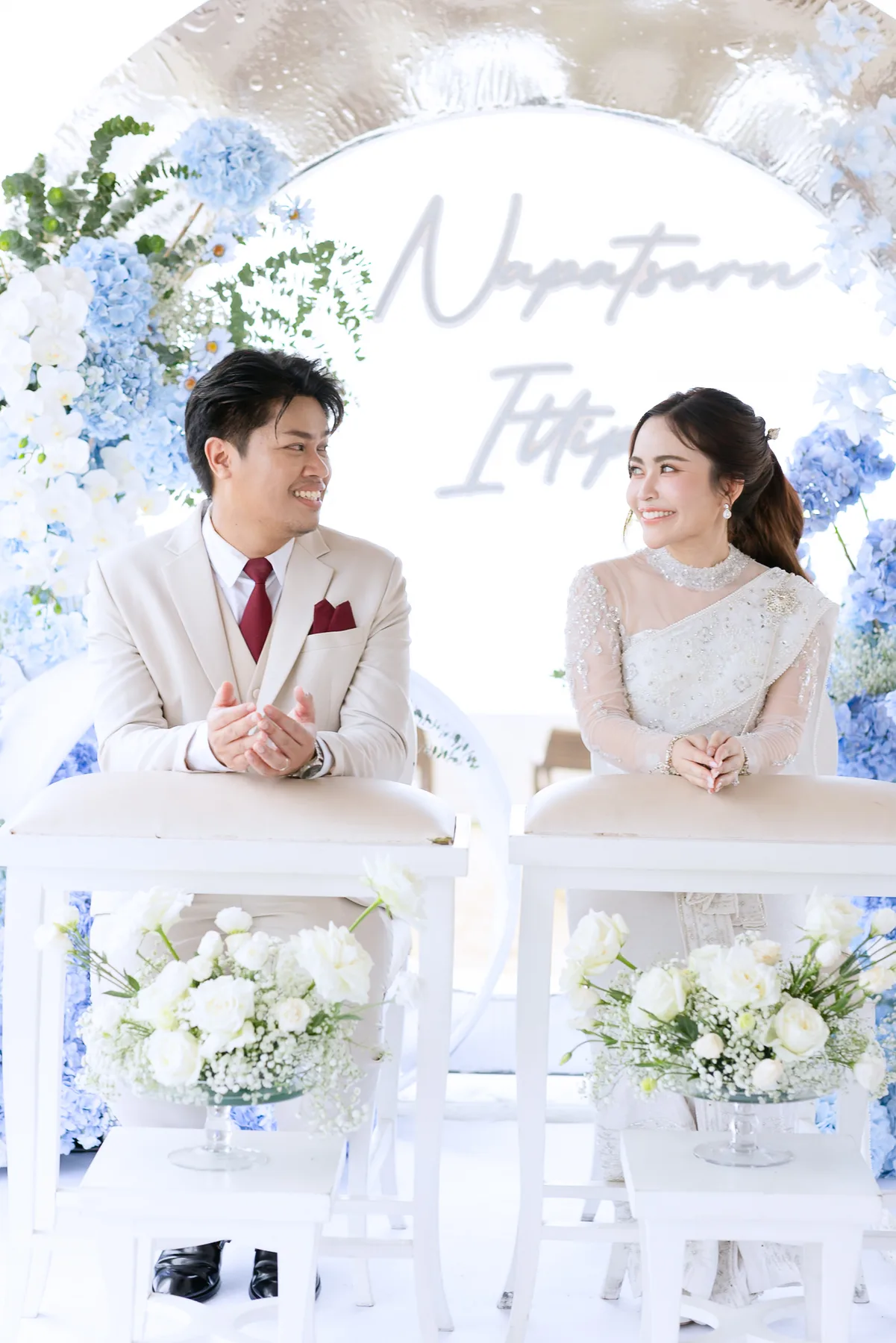 ภาพอัลบั้มวันงานแต่ง Aon และ Bank รูปที่ 11